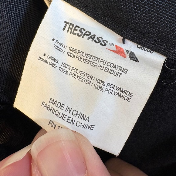 Trespass Black Ski Snowboard Pants Size Large Performance Waterproof - Picture 7 of 8